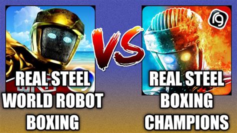 real steel robot boxing vs real steel robot boxing champions|real steel cowboy robot.